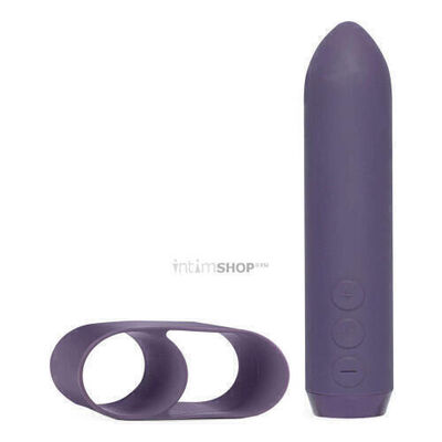 Вибропуля с насадкой на палец Je Joue Bullet, фиолетовый (пурпурный) 