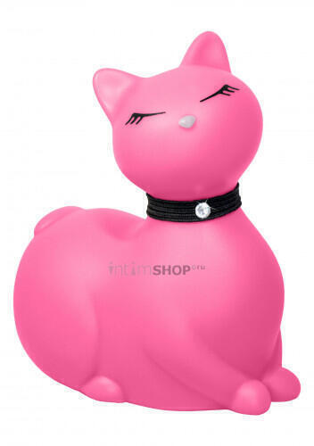 Вибромассажер I Rub My Kitty Travel Size, розовый Big Teaze Toys 