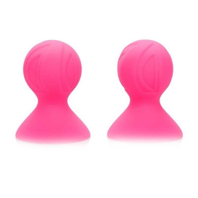 Насадки-присоски на соски Nipple Play Silicone Pro Nipple Sackers California Exotic Novelties (розовый) 