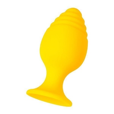 Анальная втулка ToyFa Riffle желтая 6 см (желтый) 