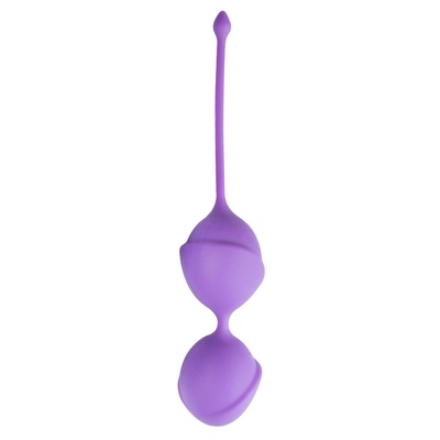 Вагинальные шарики Easytoys Purple Double Vagina Balls, фиолетовые (Фиолетовый) 