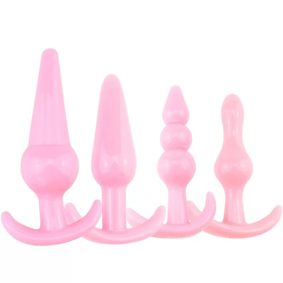 Пробка анальная MMG Sex Toys Pluganale Set, набор, розовая (розовый) 