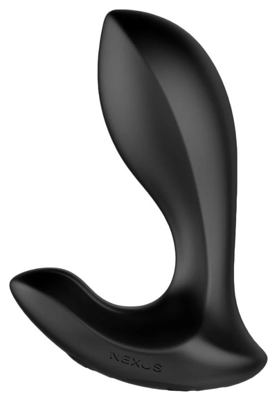 Черная анальная вибровтулка Nexus Duo Plug - 9,8 см. (черный) 