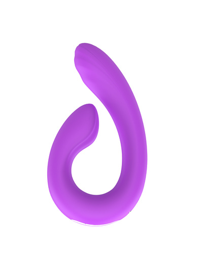 Эрекционное кольцо-вибратор AIBU многофункциональный фиолетовый 7,2см S030 