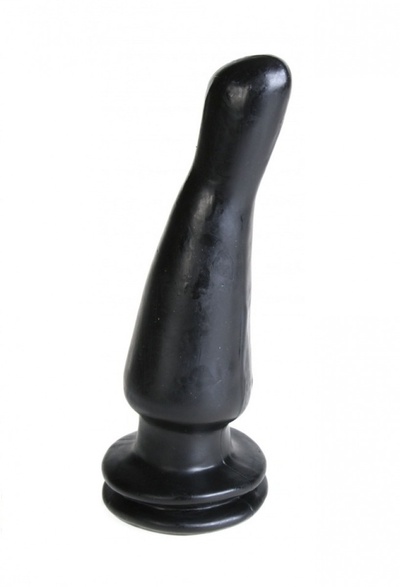 Анальная втулка Pipedream Butt Plug, черная, 15 см (черный) 