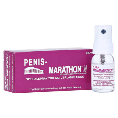 Пролонгатор Milan Arzneimittel Penis-Marathon N для продления полового акта, 12 гр. Marathon N 12 