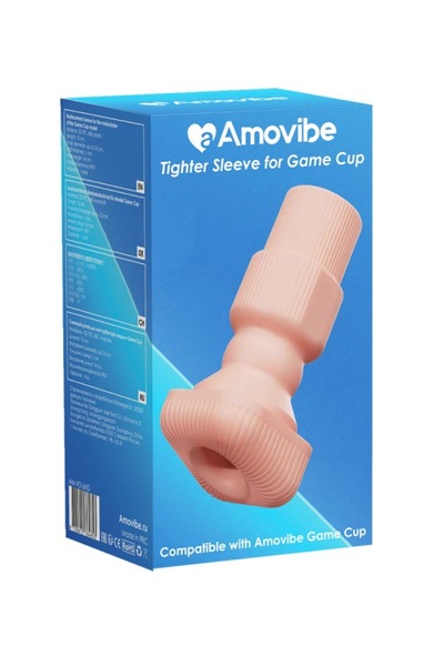Вставка-рукав для инновационного робота-мастурбатора Game Cup Amovibe (Телесный) 