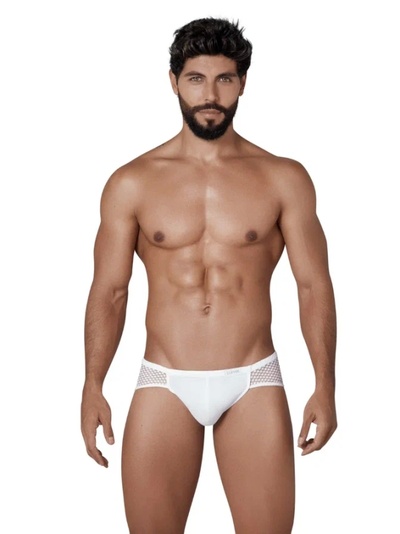 Мужские трусы джоки Clever URGE JOCKSTRAP 01 белые, р-р L Clever Masculine Underwear 1317 (белый) 