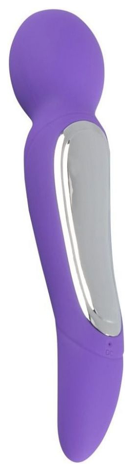 Фиолетовый вибратор Rechargeable Dual Motor Vibe 22 см Orion 