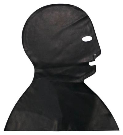 Латексная маска-шлем Executioner с прорезями LatexAS (черный) 