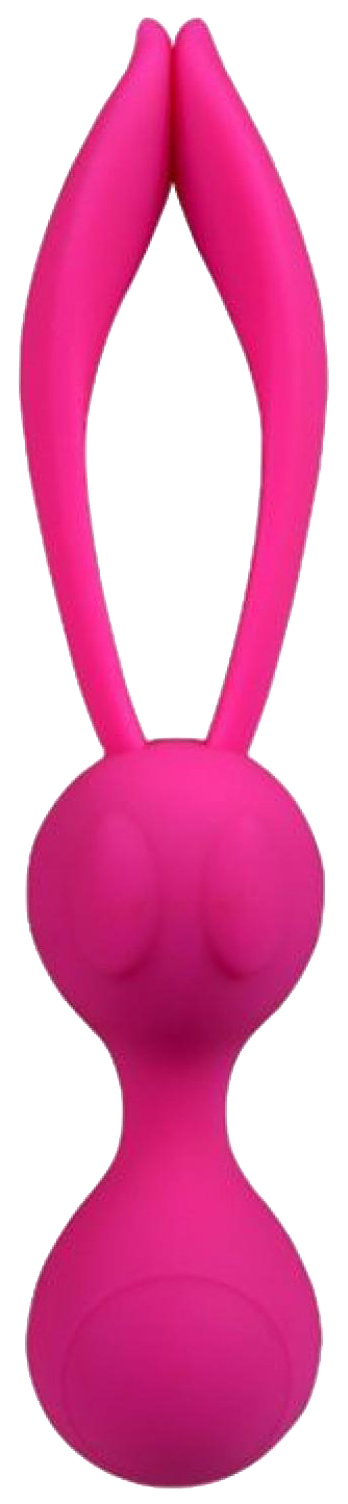 Ярко-розовые вагинальные шарики IYIQU Rabbit Iyiqu (розовый) 