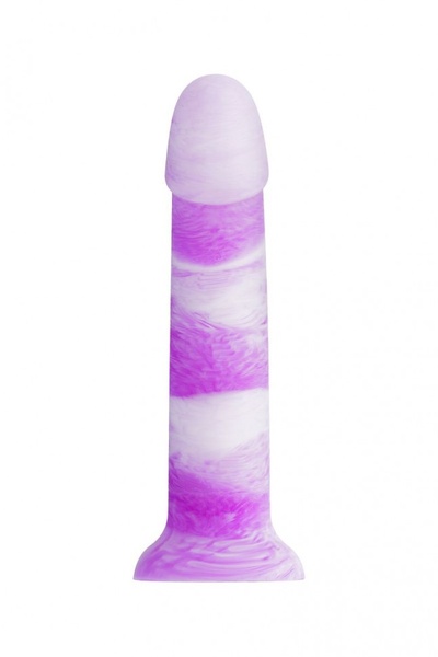 Фиолетовый фаллоимитатор Neil - 18 см. TOYFA 