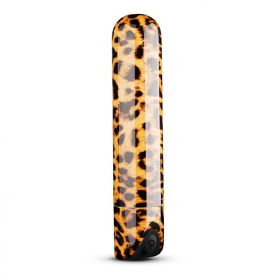 Леопардовая вибропуля Nayo Bullet Vibrator - 9 см. EDC 