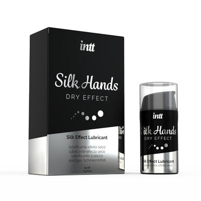 Intt Silk Hands интимный гель на силиконовой основе, 15 мл (Прозрачный) 