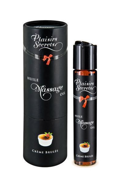 Plaisir Secret Creme brulee - Массажное масло, 59 мл Plaisirs Secrets (Прозрачный) 