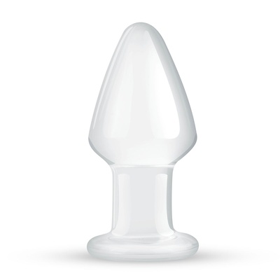 Gildo Glass Buttplug No. 25 стеклянная анальная пробка, 9.6х4.5 см Gildo (Нидерланды) (Прозрачный) 