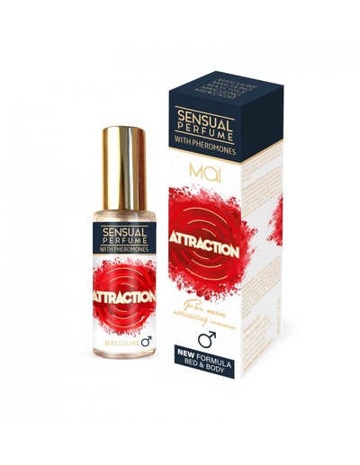 MAI Phero Perfume Masculino - духи с феромонами для мужчин, 30 мл MAI (Испания) (Белый) 