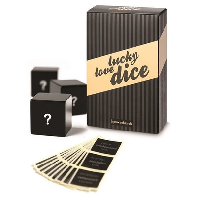 Bijoux Indiscrets Lucky Love Dice - Игральные кубики Bijoux Indiscrets (Испания) (чорний) 