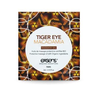 Exsens Tiger Eye Macadamia - Пробник массажного масла, 3 мл Exsens (Франция) 
