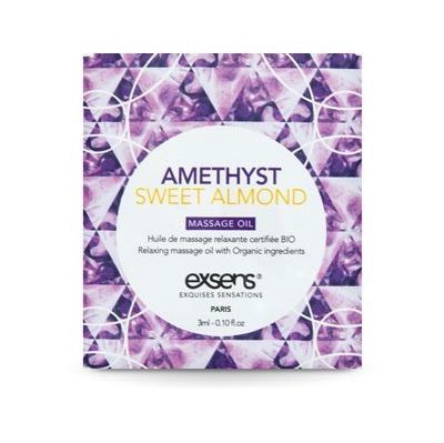 EXSENS Amethyst Sweet Almond - Пробник массажного масла, 3 мл (миндаль) Exsens (Франция) (Прозрачный) 