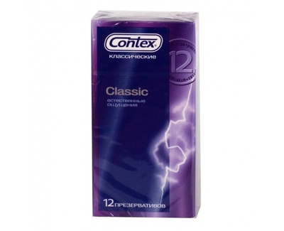 Простые презервативы Contex Classic (12шт) 