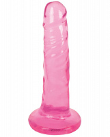 Slim Stick Dildo - небольшой фаллоимитатор, 15.2х3.8 см.(розовый) Curve Toys 