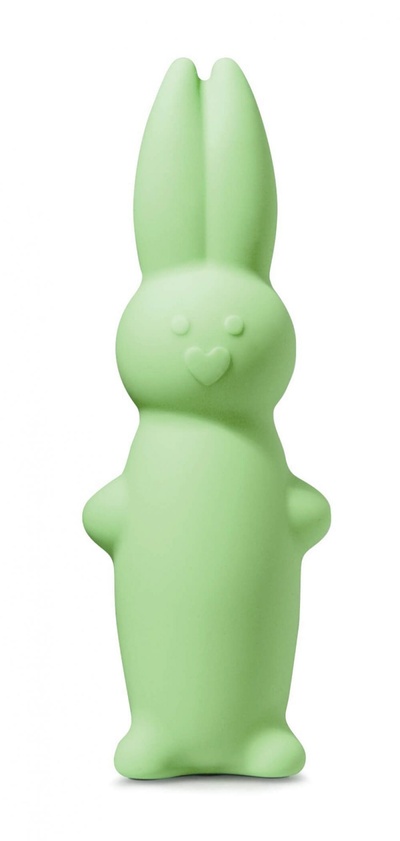 Универсальный массажер Noire Fontaine Big Bunny Soft Green, зеленый 