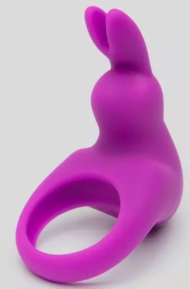 Фиолетовое эрекционное виброкольцо Happy Rabbit Cock Ring Kit (фиолетовый) 