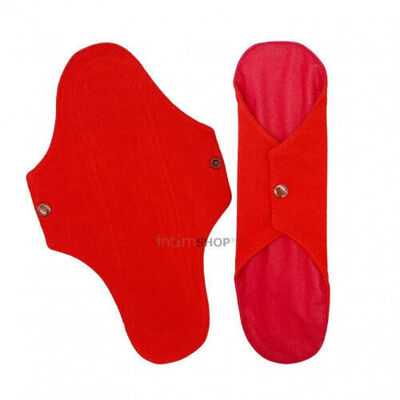 Многоразовые прокладки для менструации Mamalino Maxi красные, 2 шт (красный) 