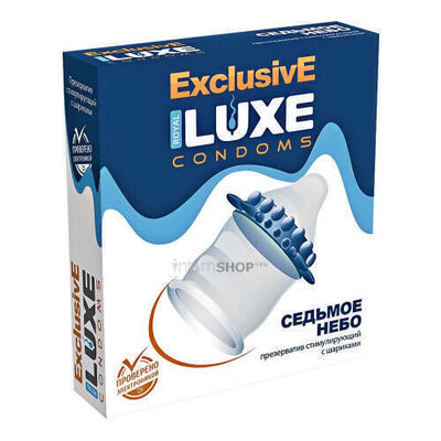 Презерватив Luxe Exclusive Седьмое небо с шипиками, 1 шт (Бесцветный) 