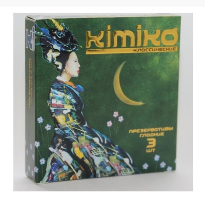 Kimiko - Классические презервативы, 3 шт (Прозрачный) 