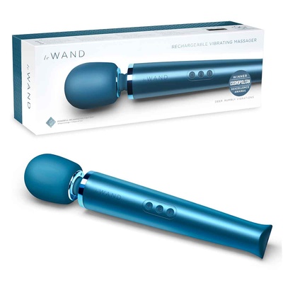 le WAND - Люкс-ванд с 20 режимами, 33 см (голубой) Le Wand, США 