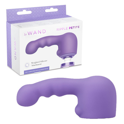 Утяжеленная насадка для массажера Le Wand RIPPLE VIOLET Le Wand, США (Фиолетовый) 