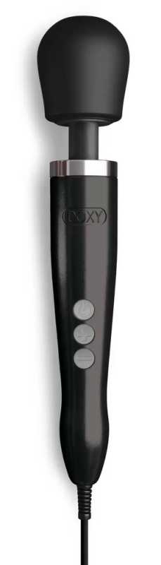Doxy Die Cast - Вибратор-микрофон, 37х6 см (черный) 