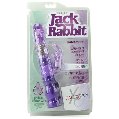 Вибромассажер Petite Jack Rabbit – фиолетовый California Exotic Novelties 