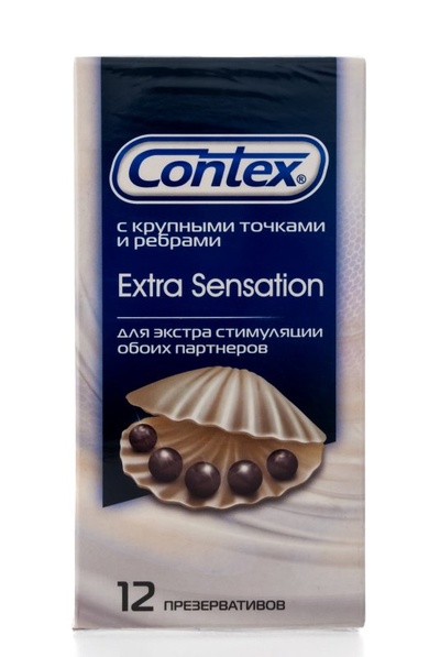Презервативы "Contex" № 12 Extra Sensation (Прозрачный) 