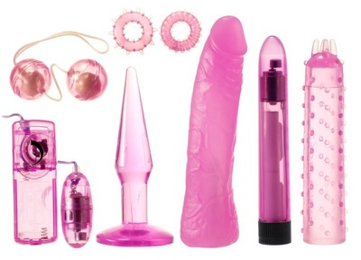 Набор секс-игрушек для пар Me You Us Mystic Treasures Couples Kit ABS Holdings (Розовый) 