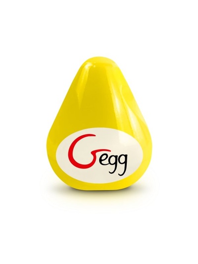 Gvibe Gegg Yellow - яйцо-мастурбатор, 6.5х5 см. Gvibe (ex. FunToys) (Желтый) 