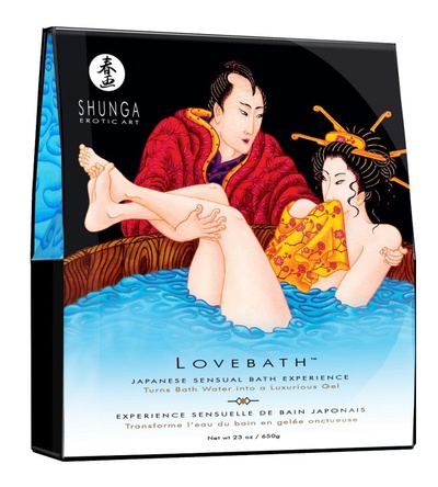 Порошок для принятия ванны LOVEBATH Океанское искушение Shunga Erotic Art 