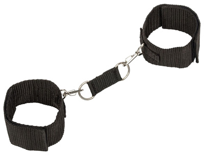 Наручники Lola Toys bondage collection wrist cuffs plus size (черный) 