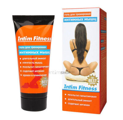 Гель для массажа интимных мышц Intim Fitness для женщин, 50 гр Биоритм (Бесцветный) 