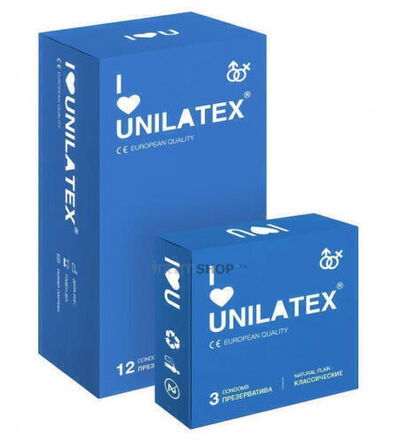 Презервативы Unilatex Natural Plain 12 шт. 