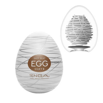 Мастурбатор Tenga Egg Standart Silky II (Бесцветный) 