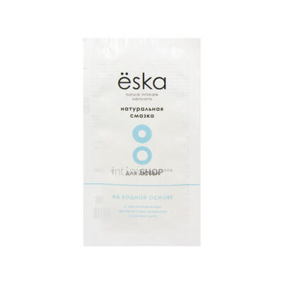 Лубрикант Еska с экстрактами ромашки и льна на водной основе, 7 мл Eska  