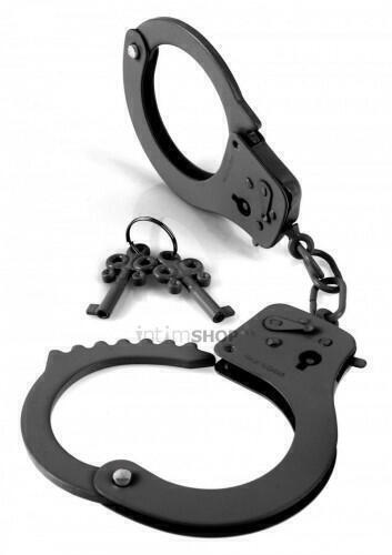 Наручники металлические Pipedream Designer Cuffs, черный 