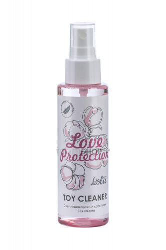 Очищающий спрей Toy cleaner Love Protection, 110 мл Lola games Love Protection (Бесцветный) 