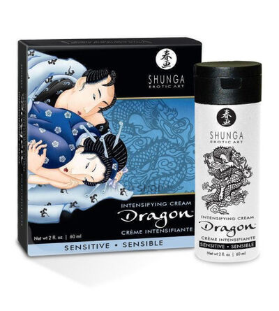 Крем для усиления возбуждения Shunga Dragon Чувствительность, 60 мл (Белый) 