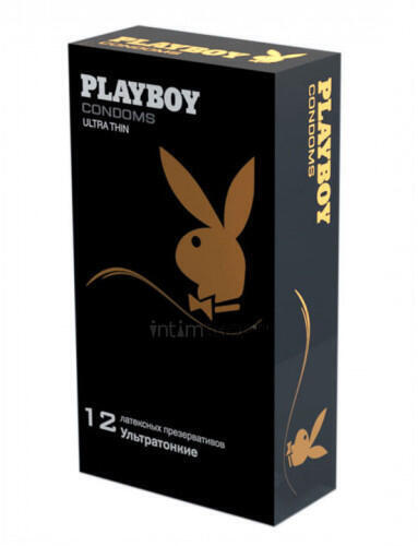 Ультратонкие презервативы Playboy латекс, 12 шт United Medical Devices 