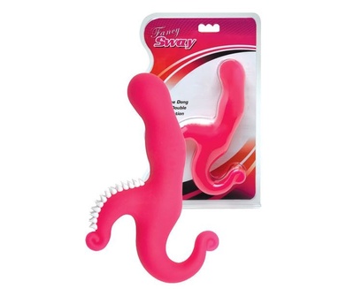 Стимулятор Dream Toys силиконовый розовый (белый; розовый) 
