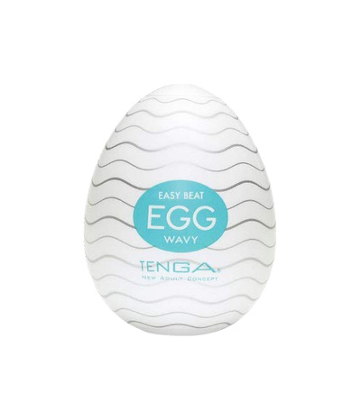 Мастурбатор Tenga Egg Wavy (белый) 